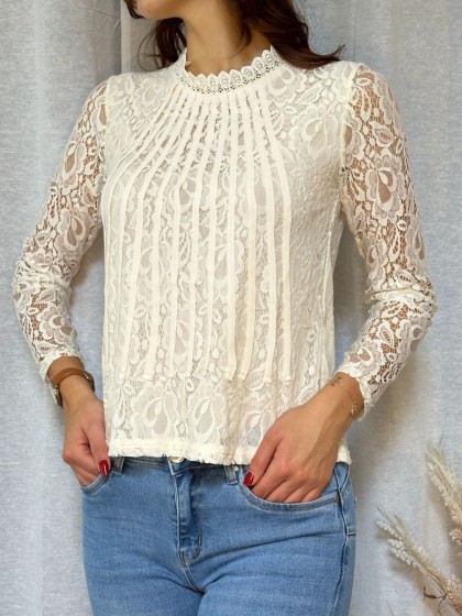 Blouse Mélie Ecru