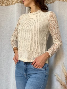 Blouse Mélie Ecru