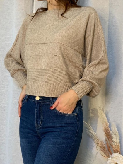 Pull Aline Taupe