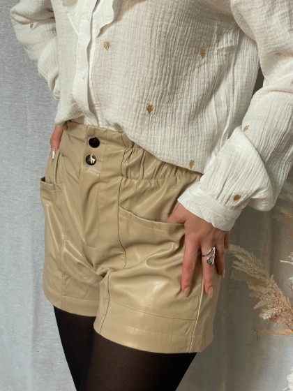 Short Annie beige