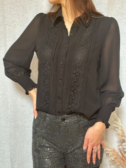 Chemise Kamilia Noir