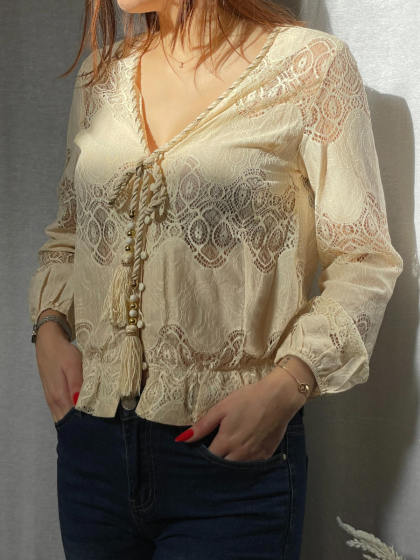 Blouse Iris Beige