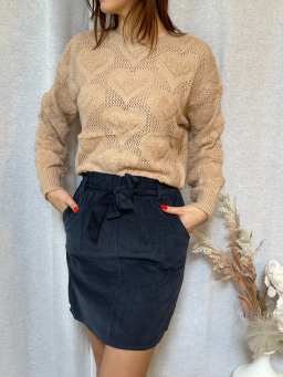 Pull Loeve Beige