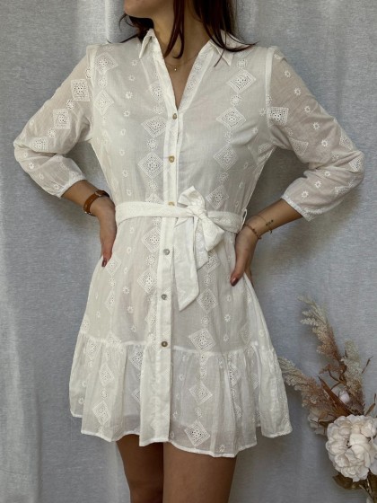 Robe Eliane Blanche