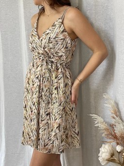 Robe Yaélle Beige