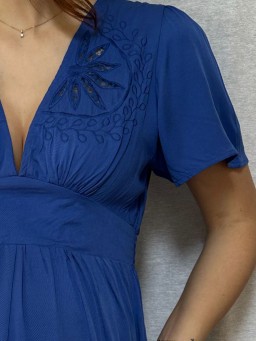 Robe Suzanne Bleu Roi