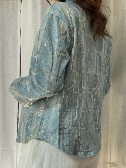 Veste Jean Tracie Bleu