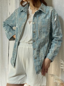 Veste Jean Tracie Bleu